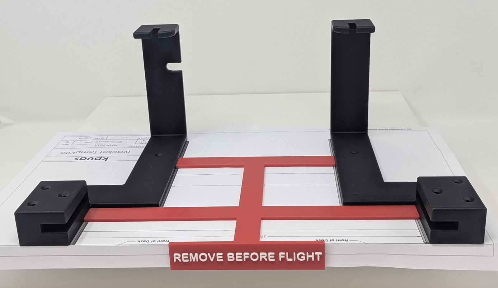 Honeycomb Alpha/Bravo Under Desk Mount Bracket - Image 3